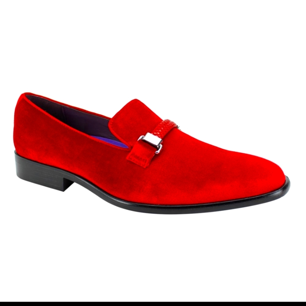 After Midnight Smoking Slipper Red